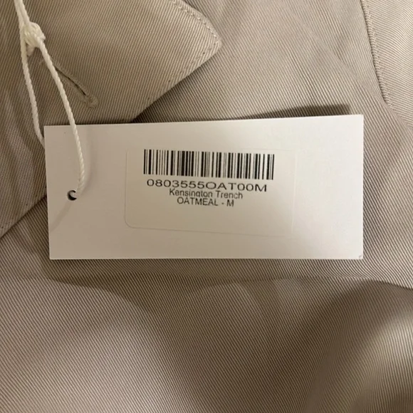 Kensington Trench - Oatmeal